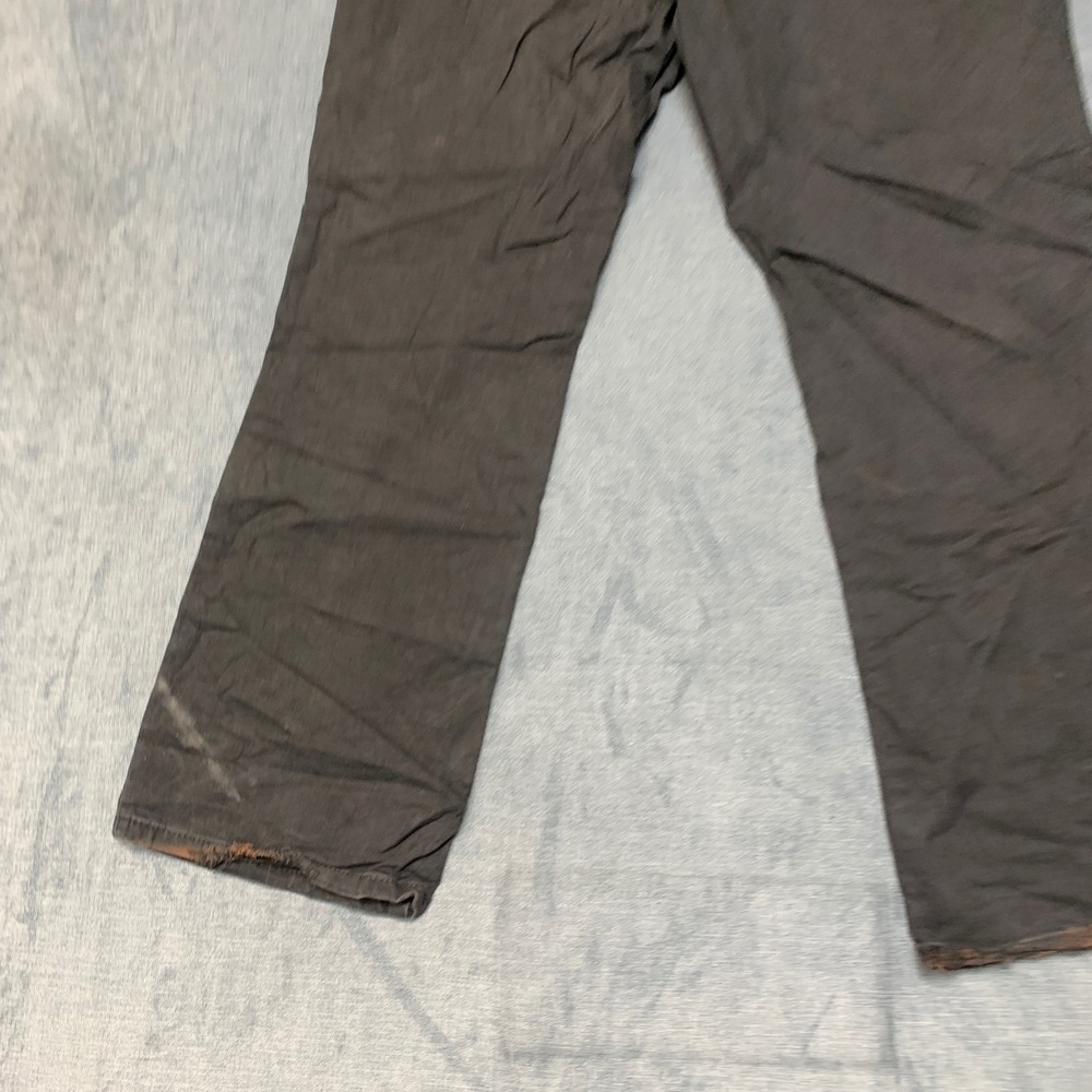 Levi's 550 Bootcut Jeans Women 12S Black Denim Cotton Stretch Casual Relaxed Fit - Picture 3 of 16